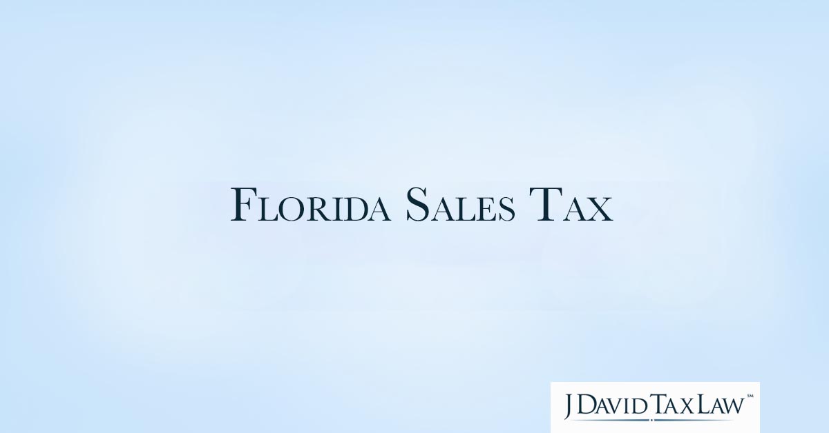 Florida Sales Tax Basics for Jacksonville Business Owners