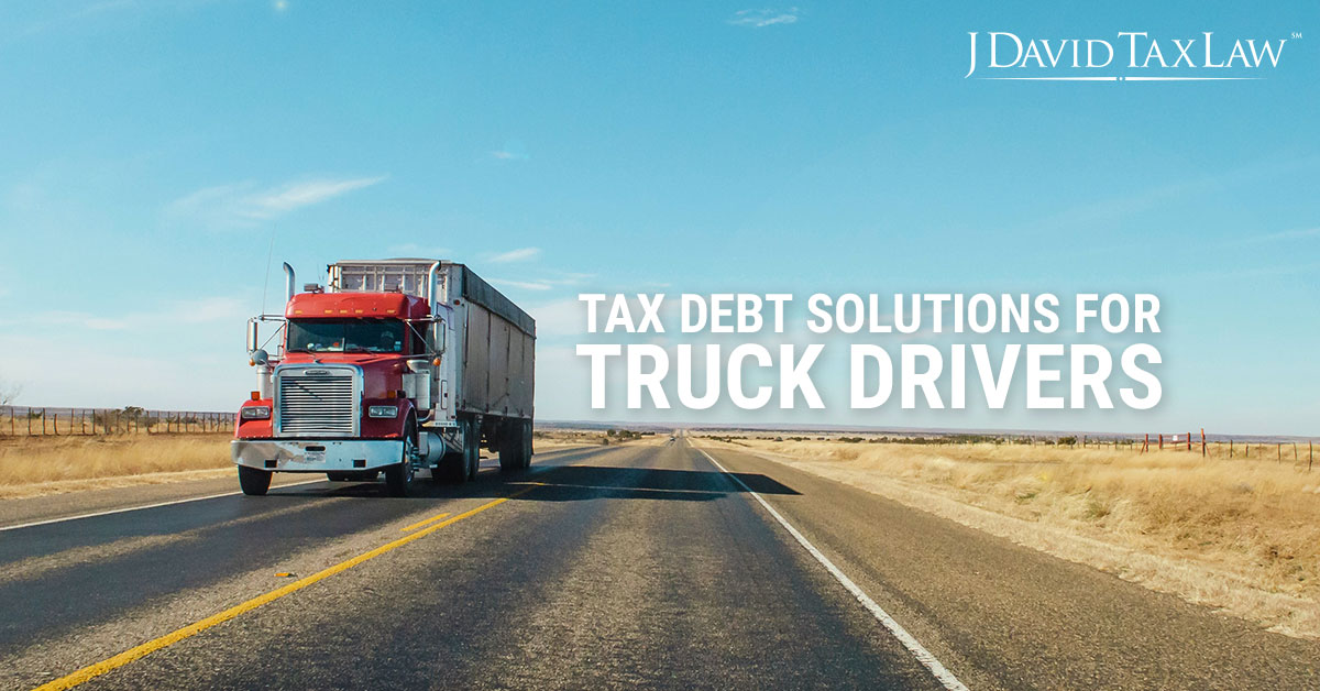 Tax Debt Solutions for Truck Drivers