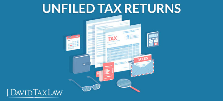 j david tax law can help with unfiled tax returns