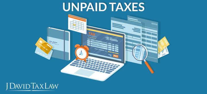 j david tax law can help with unpaid taxes