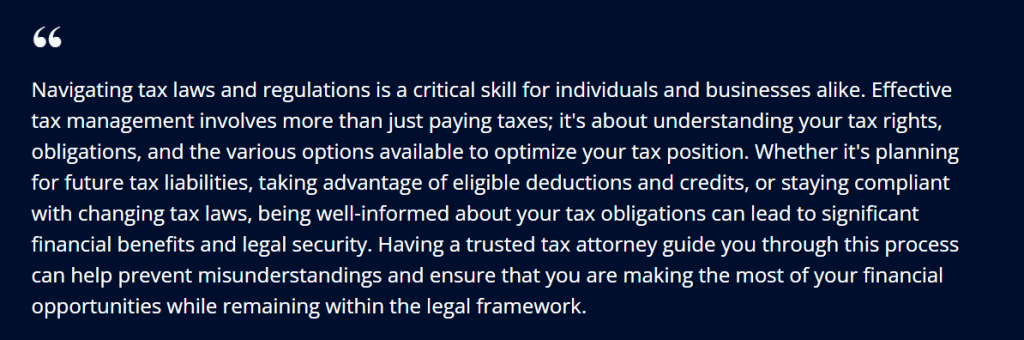 When to Hire a Tax Audit Defense Lawyer