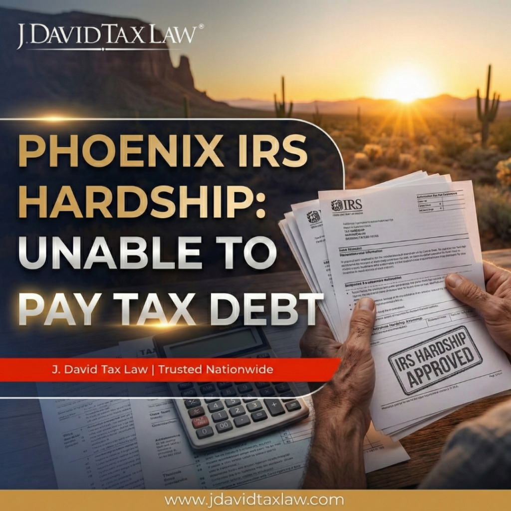 Phoenix IRS Hardship (Currently Not Collectable)