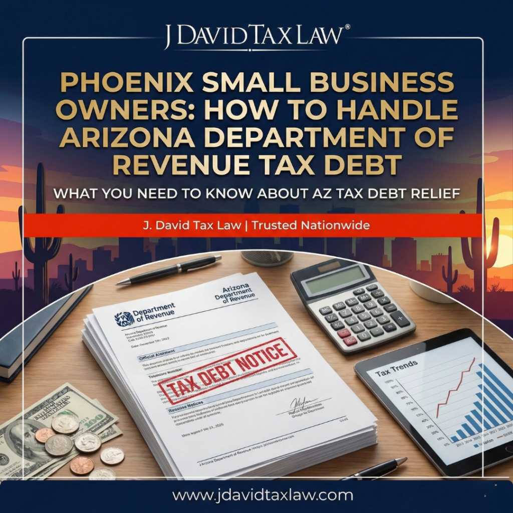 Phoenix Small Business Tax Debt Resolution
