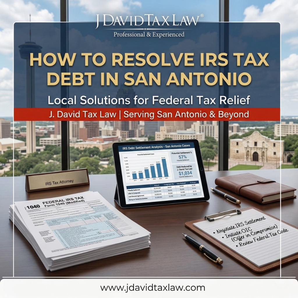San Antonio irs tax debt attorney