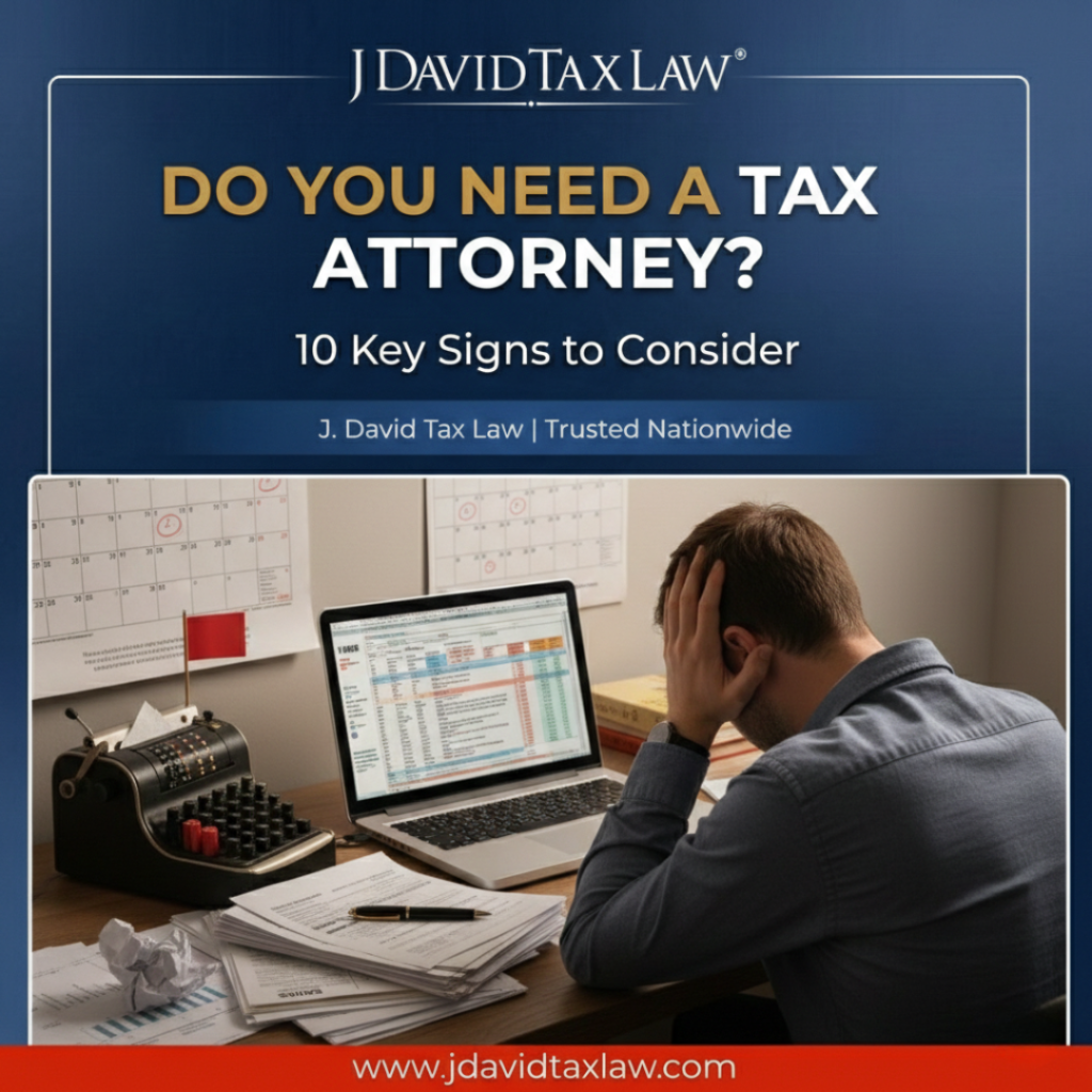 Do You Need A Tax Attorney?