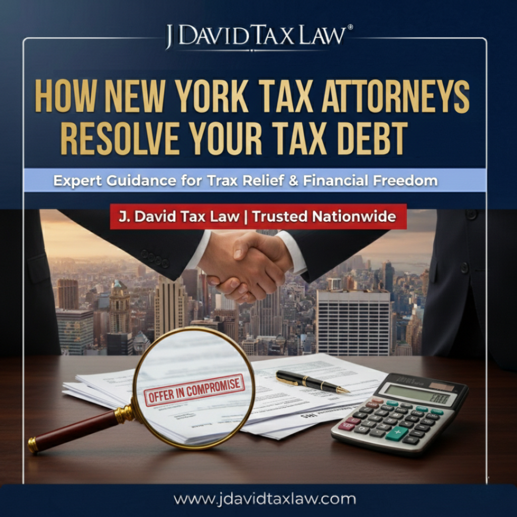 New York tax attorney debt resolution