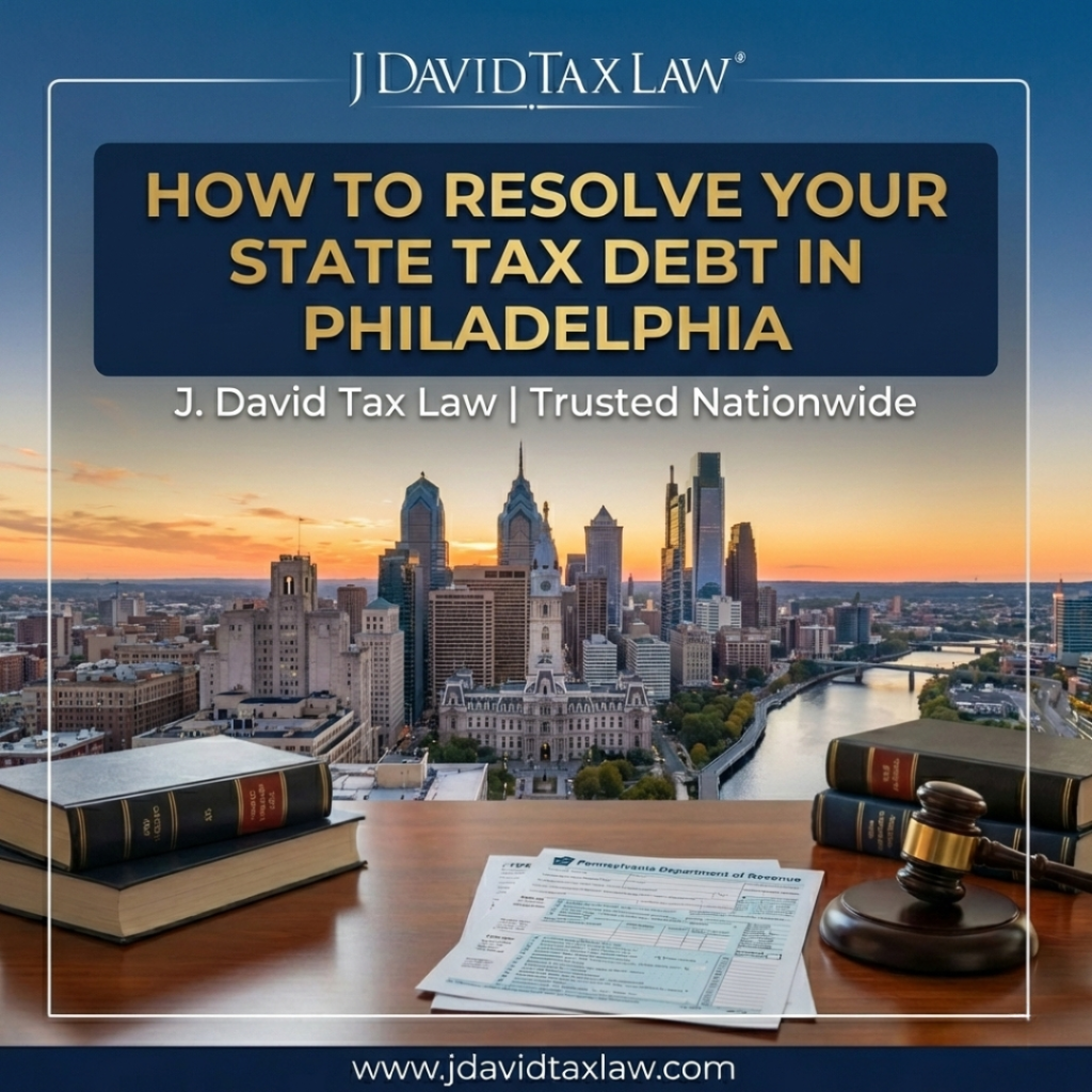 Philadelphia State Tax Debt Attorney