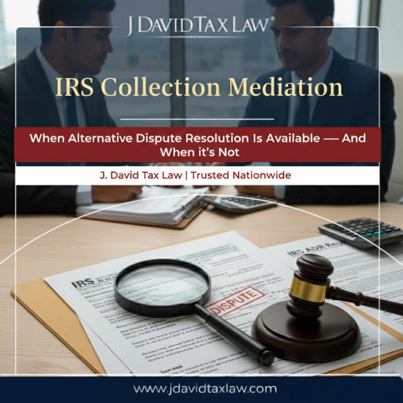 IRS Collection Mediation and Alternative Dispute Resolution Explained - Thumbnail