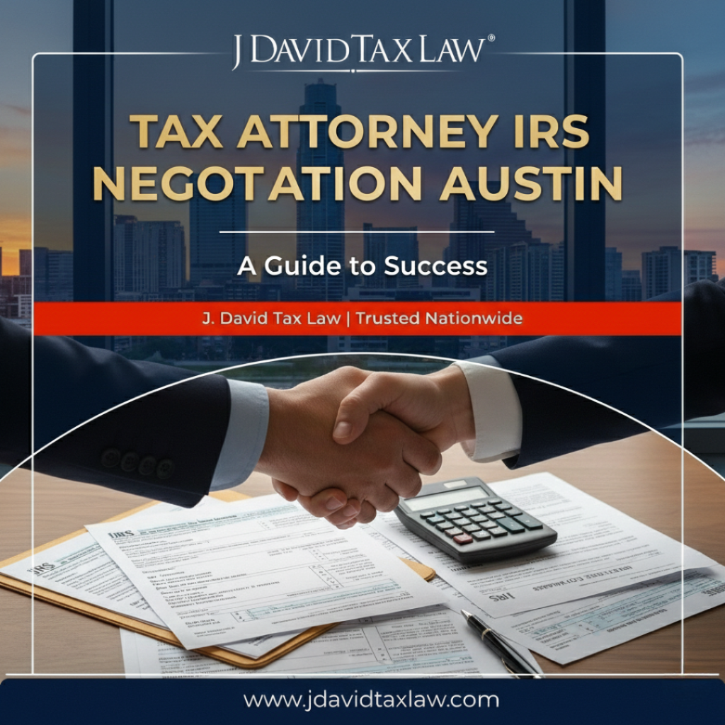 Tax attorney IRS Negotiations in Austin, TX